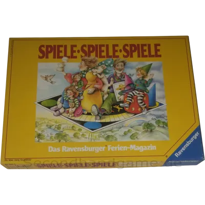Ravensburger Spiele-Spiele-Spiele Das Ravensburger Ferien-Magazin 013203, ab 6-99 Jahren