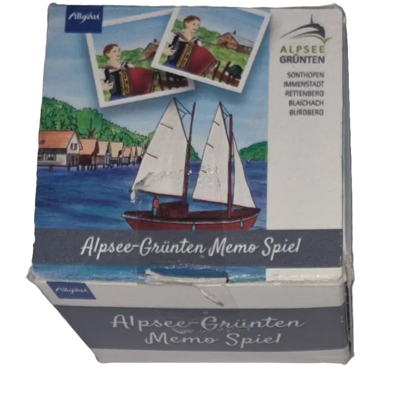 Allgäu Alpsee-Grünten Memo Spiel