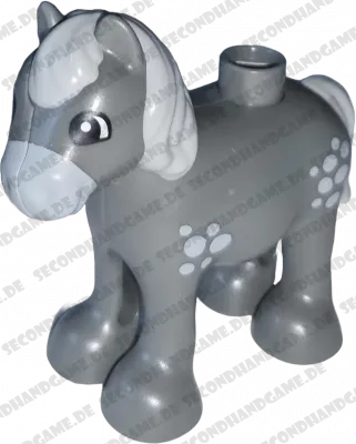 Lego Duplo Pony Fohlen Grau