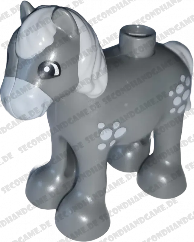 Lego Duplo Pony Fohlen Grau