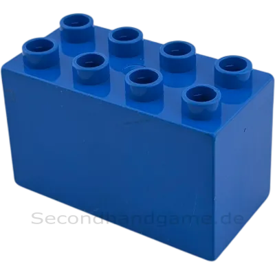 Lego Duplo 2x4x2 Doppelstein 31111 Blau