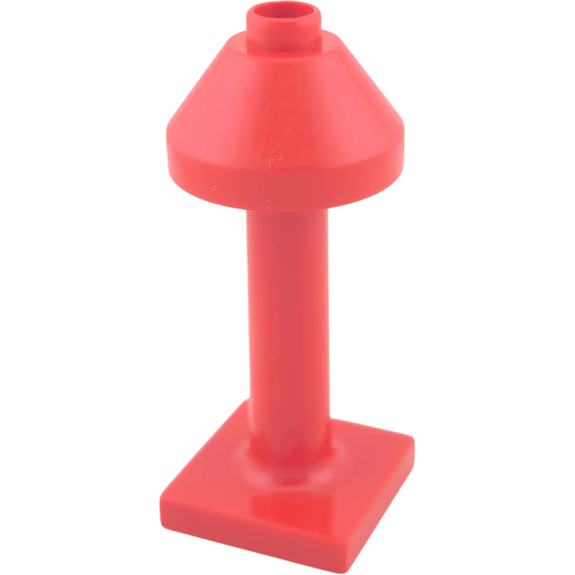 Lego Duplo Stehlampe Rot Groß mit rotem Ständer