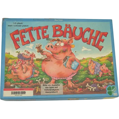 Klee Fette Bäuche Ich glaub' mein Schwein platzt! Ein Spiel von Klaus Teuber