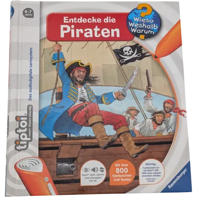 Ravensburger Tiptoi Buch Wieso Weshalb Warum Entdecke die Piraten 32906