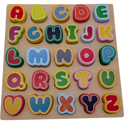 Alphabet Holzpuzzle 26 Teile