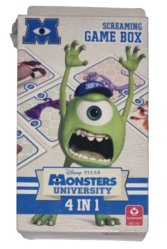 ASS Screaming Game Box Monsters University 4 in 1 