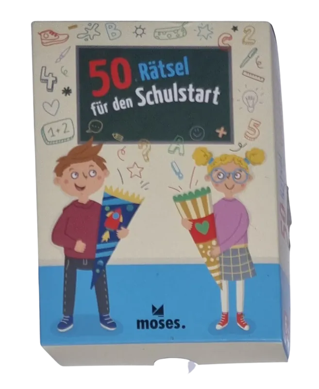 Moses 50 Rätsel für den Schulstart