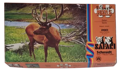 Schmidt Disney Puzzle Safarie Puzzle 6252864 Waipiti Hirsch 280 Teile