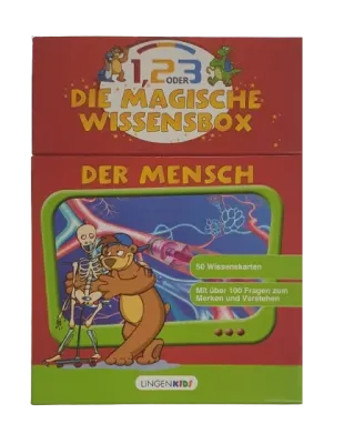 1, 2 oder 3 Die magische Wissensbox Der Mensch
