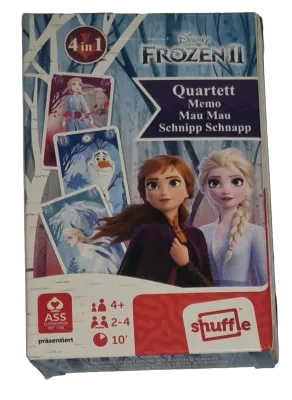 ASS Disney Frozen 2 Quartett Memo Mau Mau Schnipp Schnapp