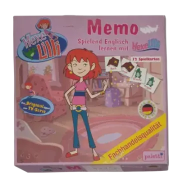 Paletti Memo Hexe Lilli Englisch lernen!