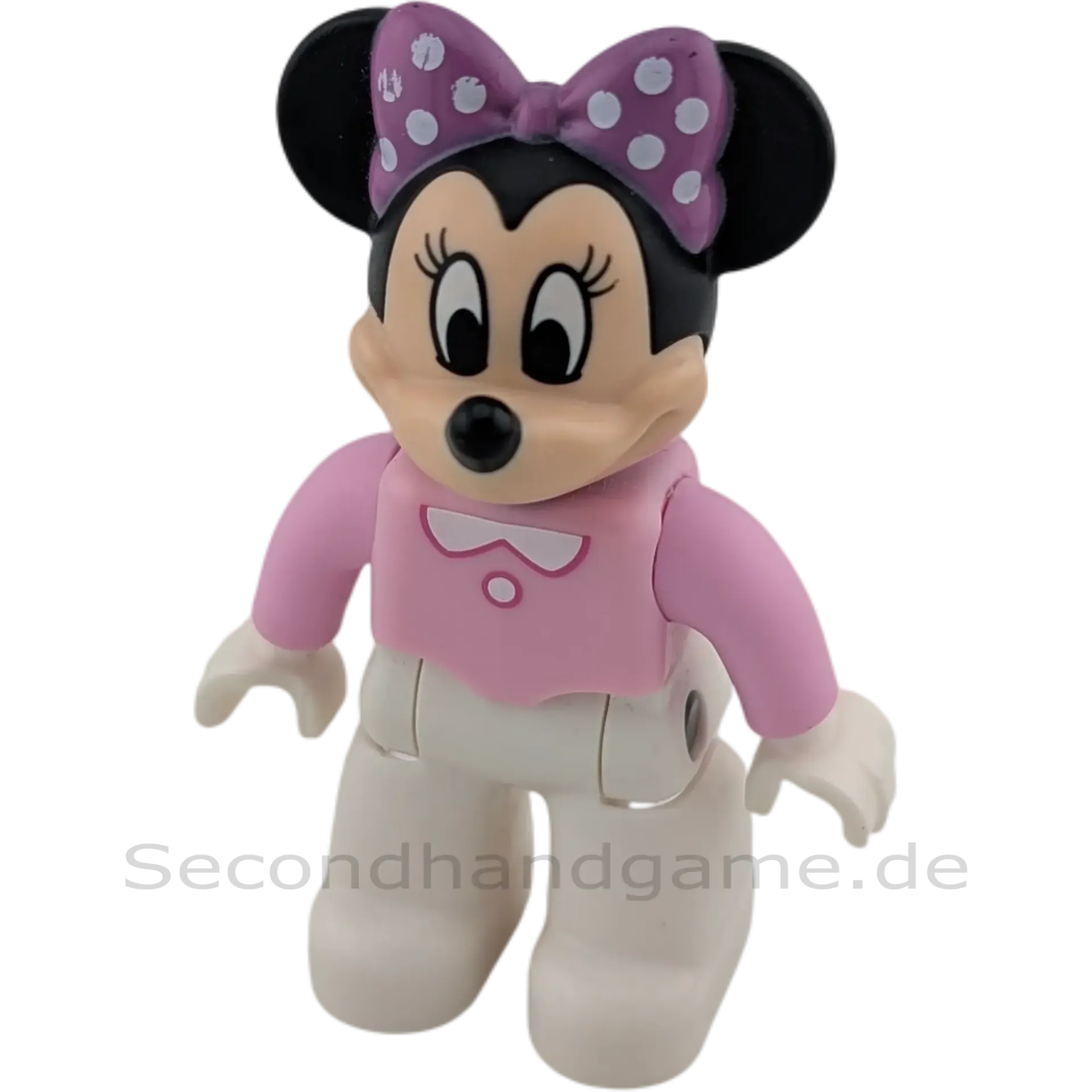 Lego Duplo Disney Minnie Mouse mit Schleife und Rosa Bluse Weiße Hose