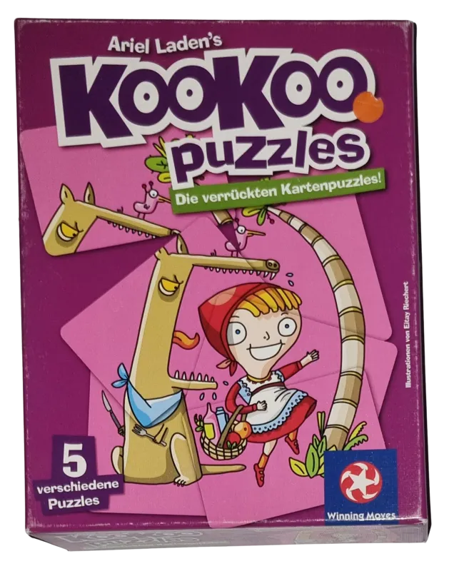 Winning Moves Kookoo Puzzles Pink