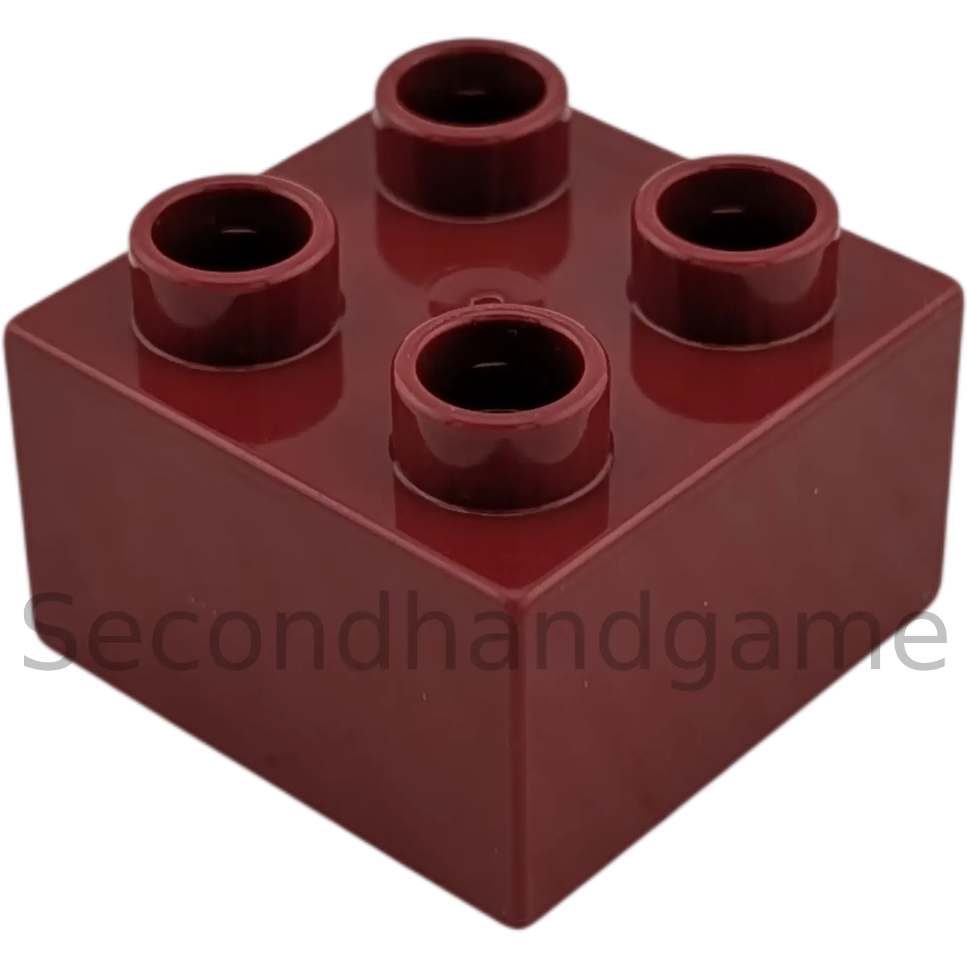 Lego Duplo 2x2 Stein 3437 Rotbraun