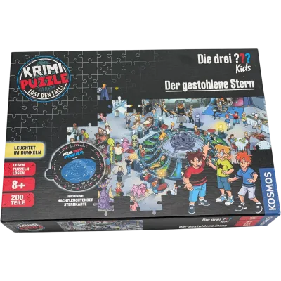 Kosmos Krimi Puzzle die drei ??? Kids Der gestohlene Stern