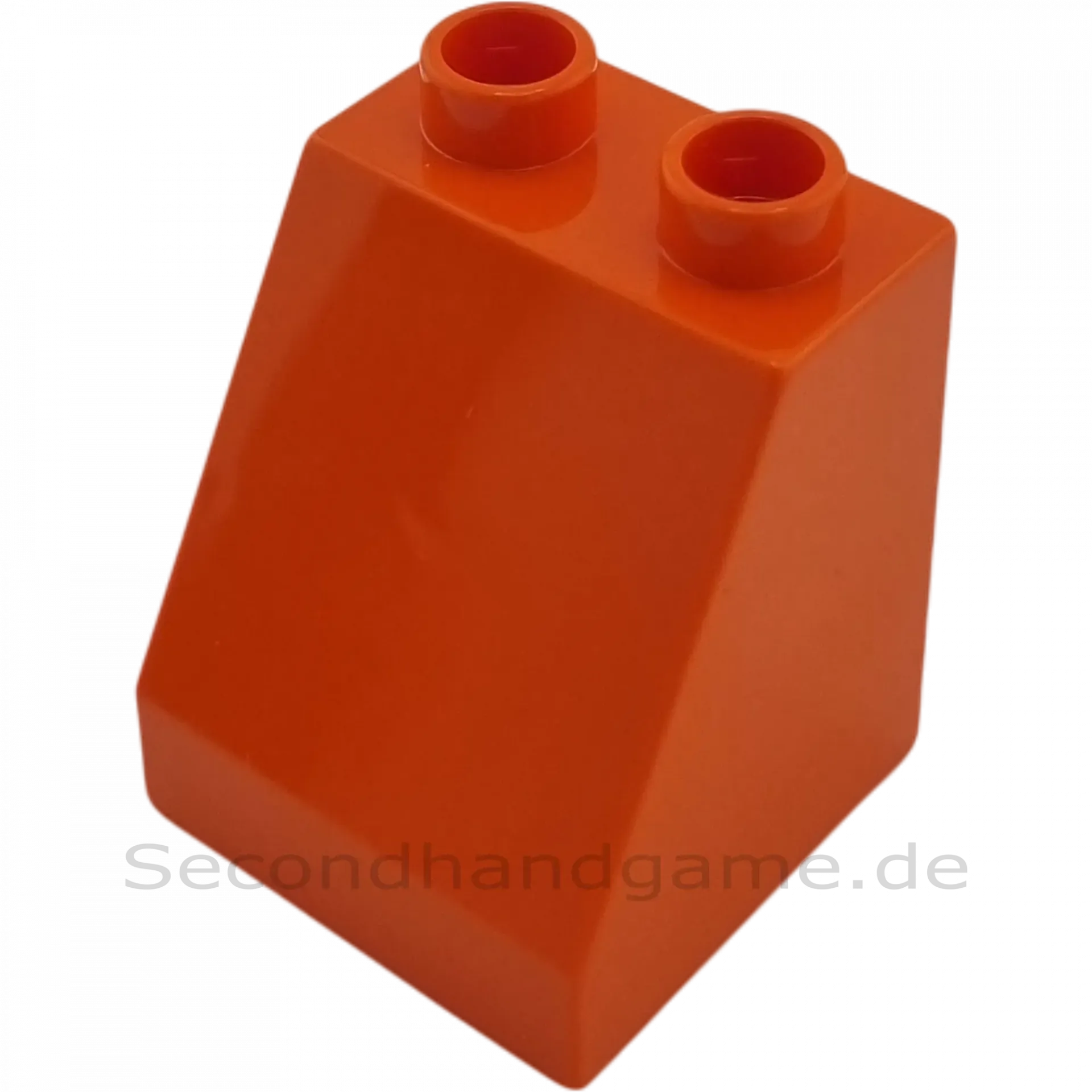 Lego Duplo 2x2x1 Schrägstein Dachstein Orange