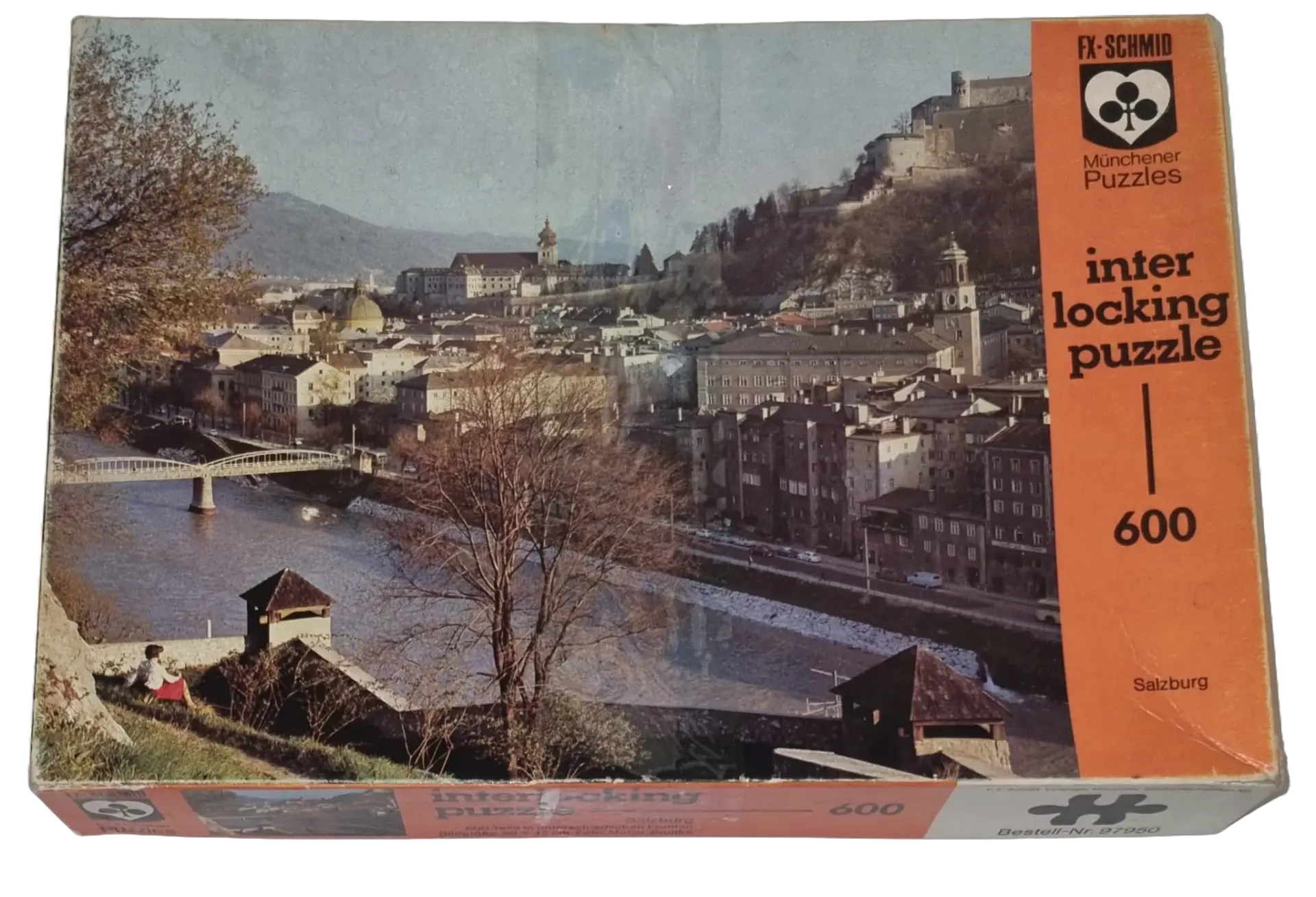 FX Schmid Interlocking Puzzle 600 Teile 97950 Salzburg