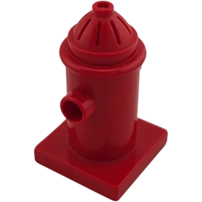 Lego Duplo 6412 Hydrant Feuerwehr Lösch Wasser Rot