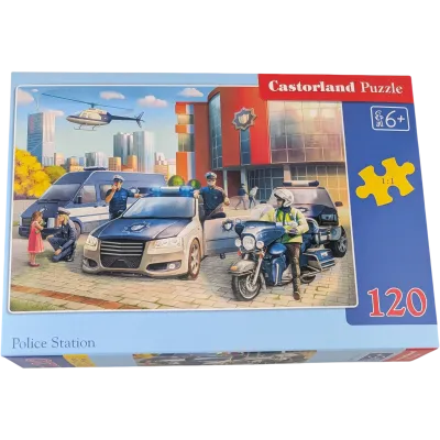Castorland Puzzle 120 Teile Polizei Police Station