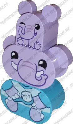 Lego Duplo Elefant und Elenfantenbaby