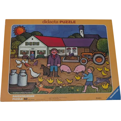 Ravensburger Didacta Tiere auf dem Bauernhof 34 Teile 066810