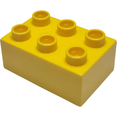 Lego Duplo 87084 Stein 2x3 Gelb