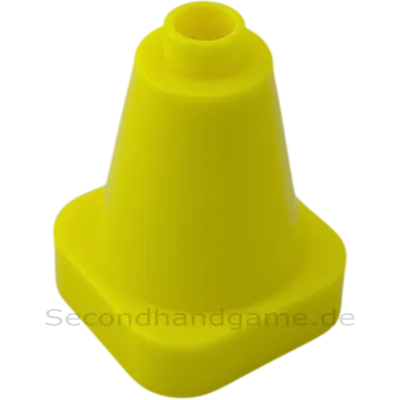 Lego Duplo 47408 Kegel Baustellenhütchen Wimpel Neongelb