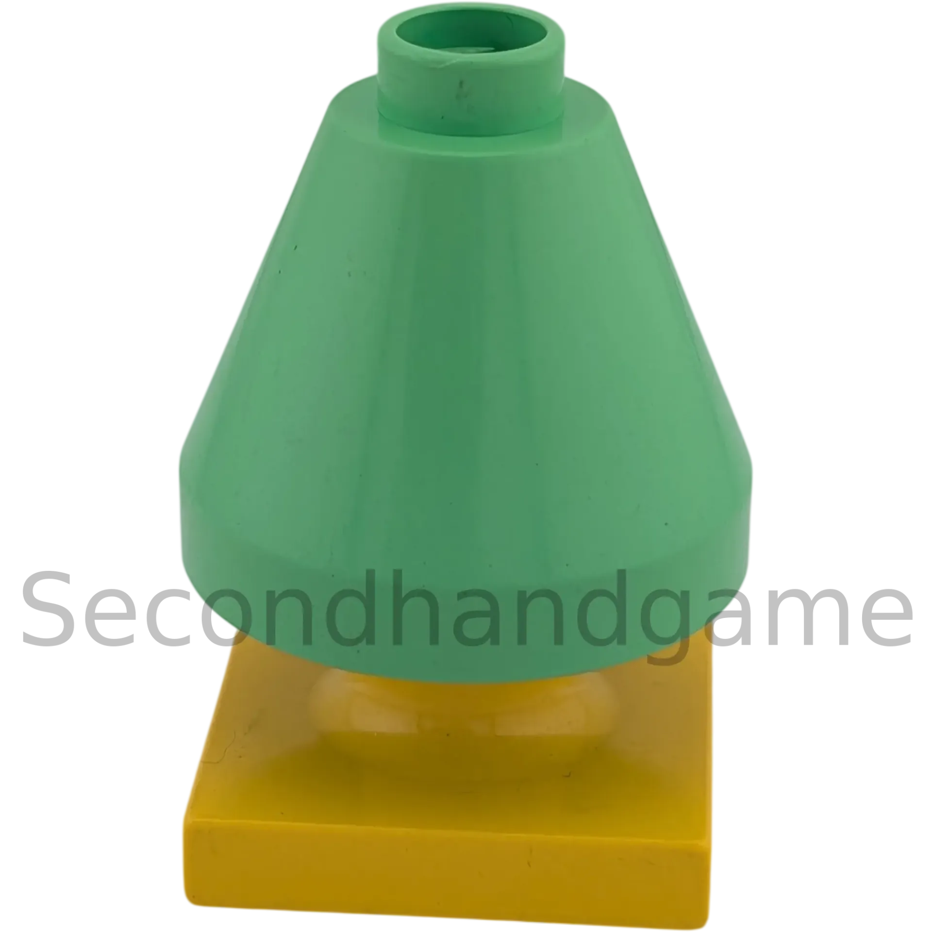 Lego Duplo Lampe Mint Groß und gelber Ständer
