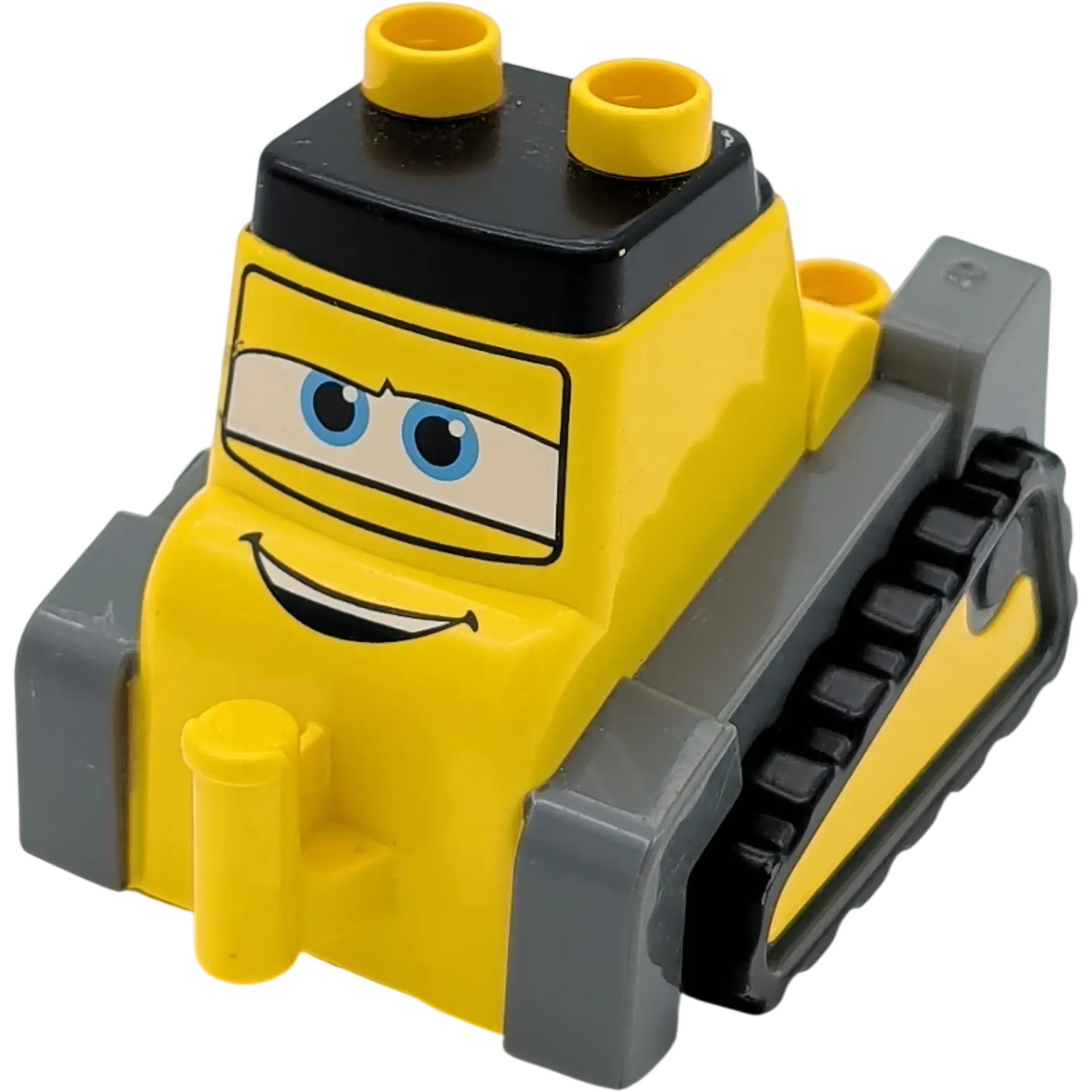 Lego Duplo Disney Cars Chassis Bulldozer gelb schwarz