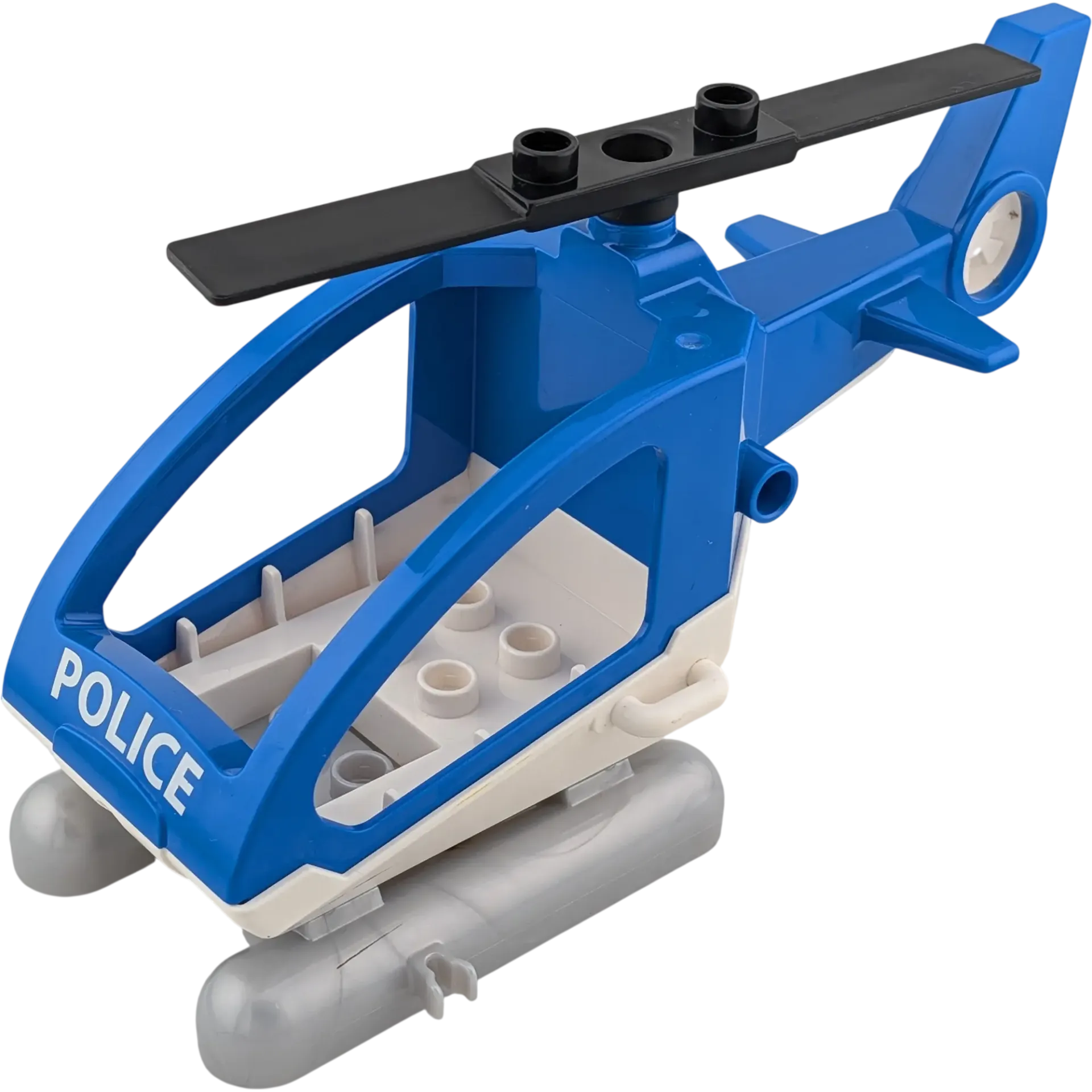 Lego Duplo 47913 Polizei Hubschrauber Weiß Blau