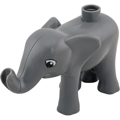 Lego Duplo Elefant Kind Dunkelgrau Klein