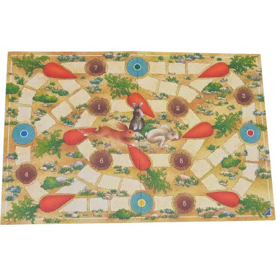 Spielplan Spielbrett Ravensburger Kartottenjagd