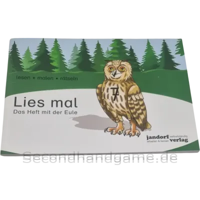 jandorf verlag Lernheft Lies mal - Das Heft mit der Eule 1117, Ab 6 Jahren