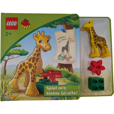 Lego Duplo Buch Spiel mit,kleine Giraffe!