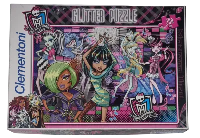 Clementoni Glitter Puzzle Monster High 200 Teile