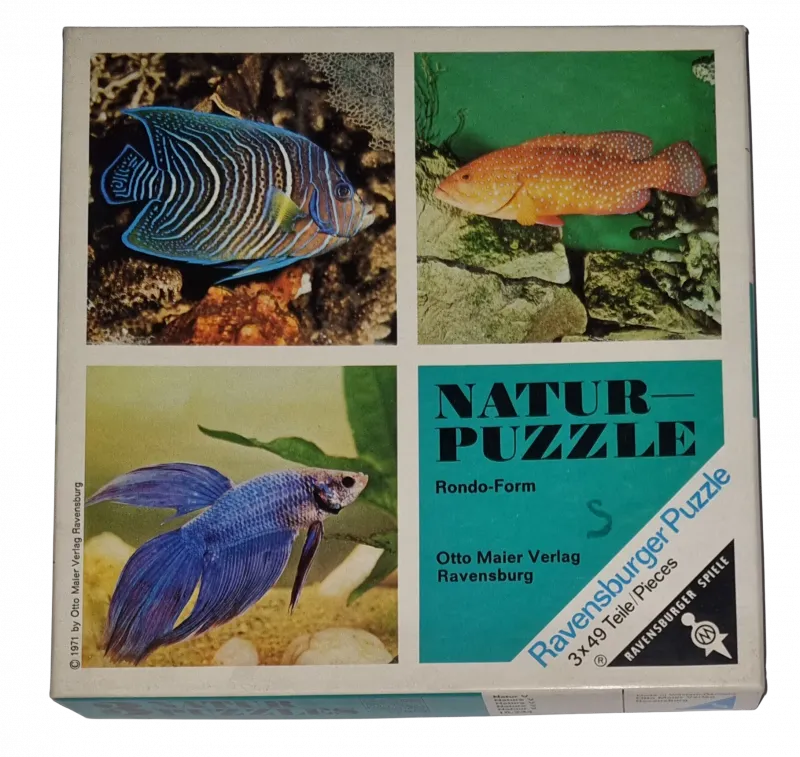 Ravensburger Natur-Puzzle 3x49 Teile 15.234 Rondo Form Natur V