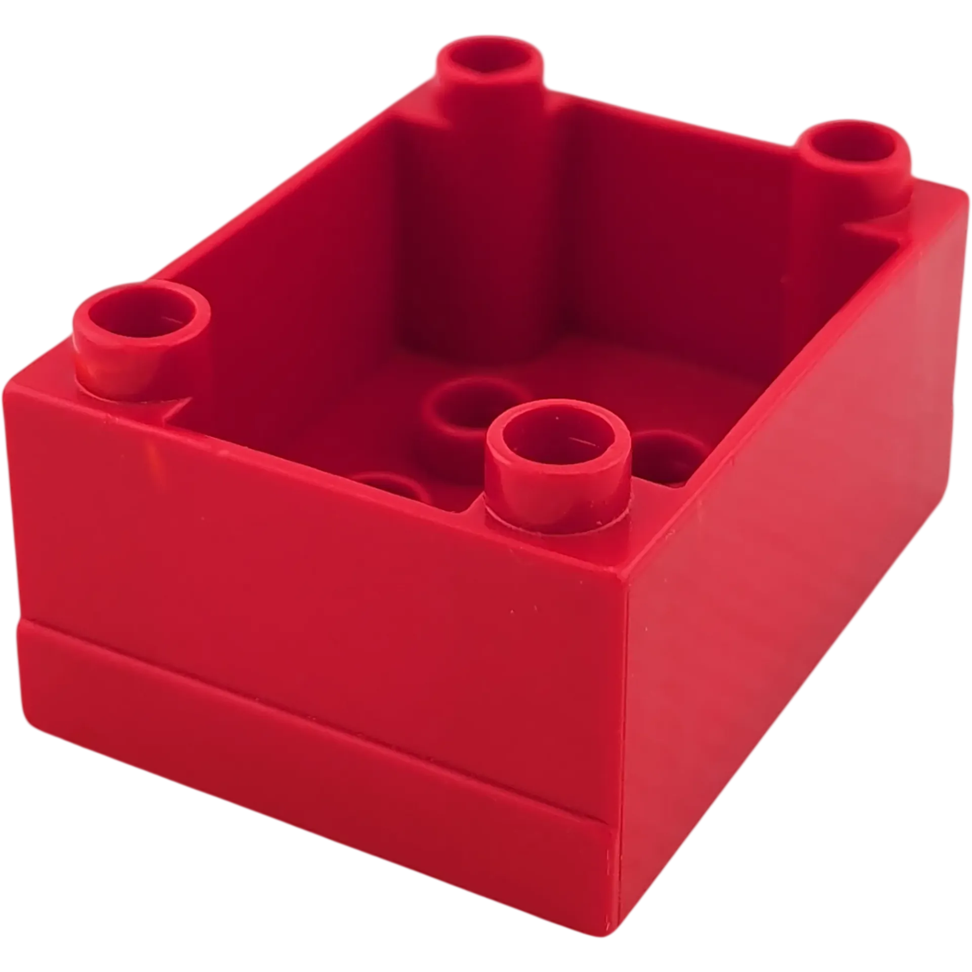 Lego Duplo 6407 Anhänger Aufsatz Rot Container Unterteil Tank Wagen Auto Feuerwehr