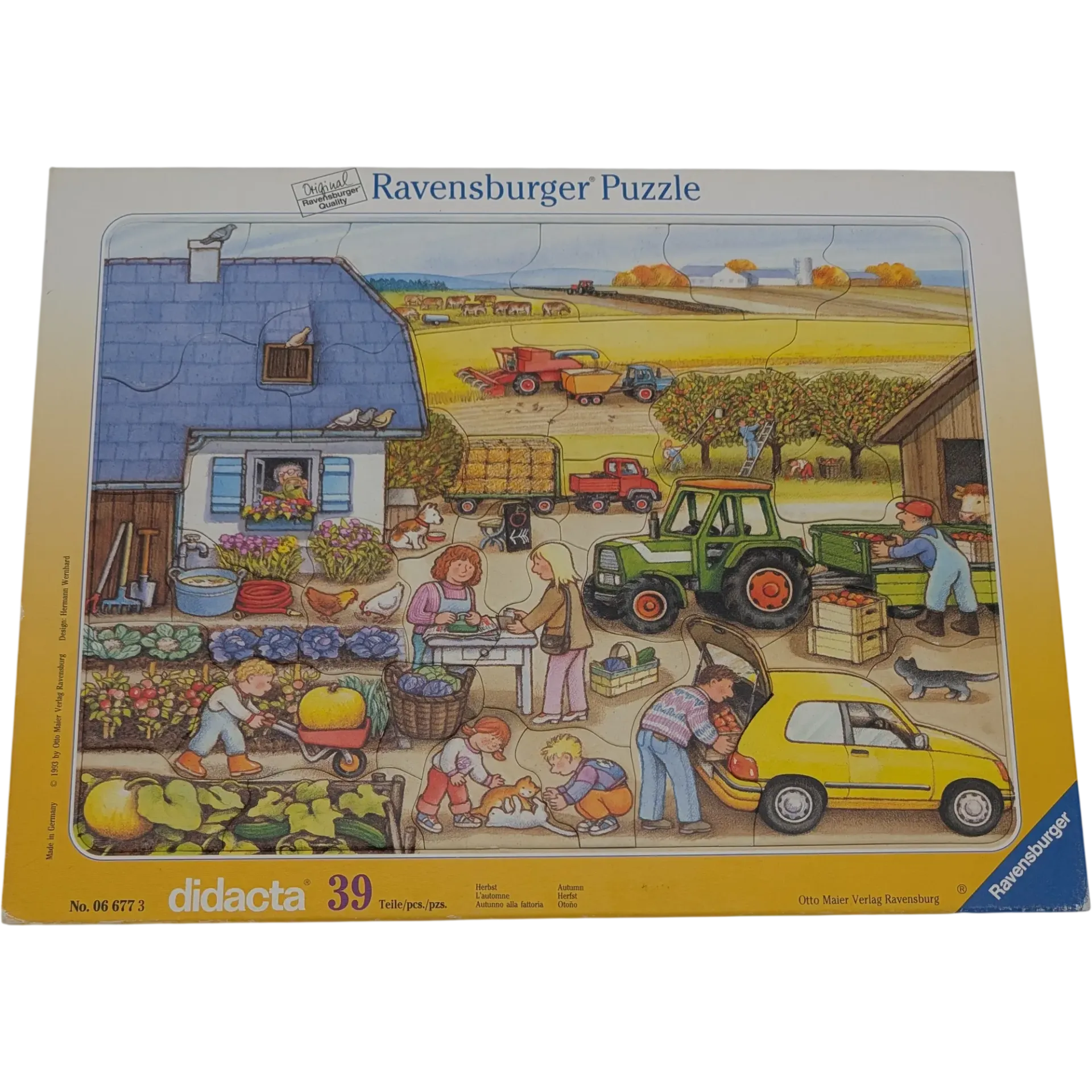 Ravensburger Didacta Rahmenpuzzle 39 Teile 066773 Herbst