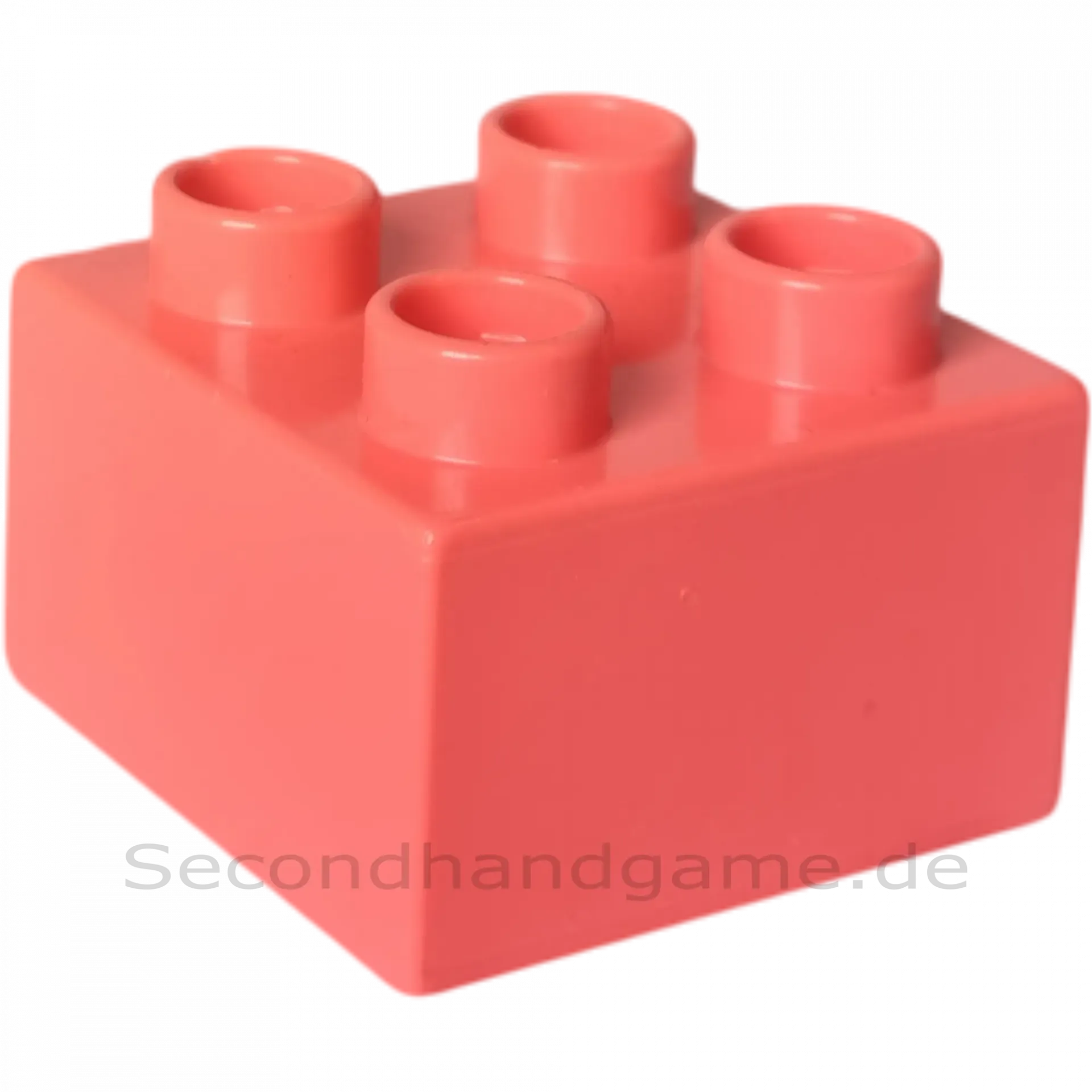 Lego Duplo 2x2 Stein 3437 Knallpink Lachsfarben