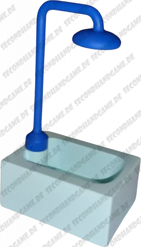 Lego Duplo 65113 Badewanne Mint mit Blauer Duschbrause