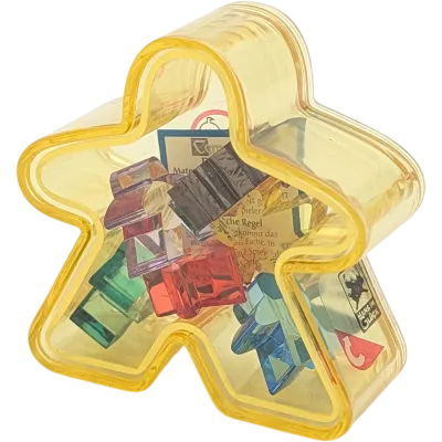 Hans im Glück Carcassonne Das Gefolge Erweiterung Box Mann Gelb