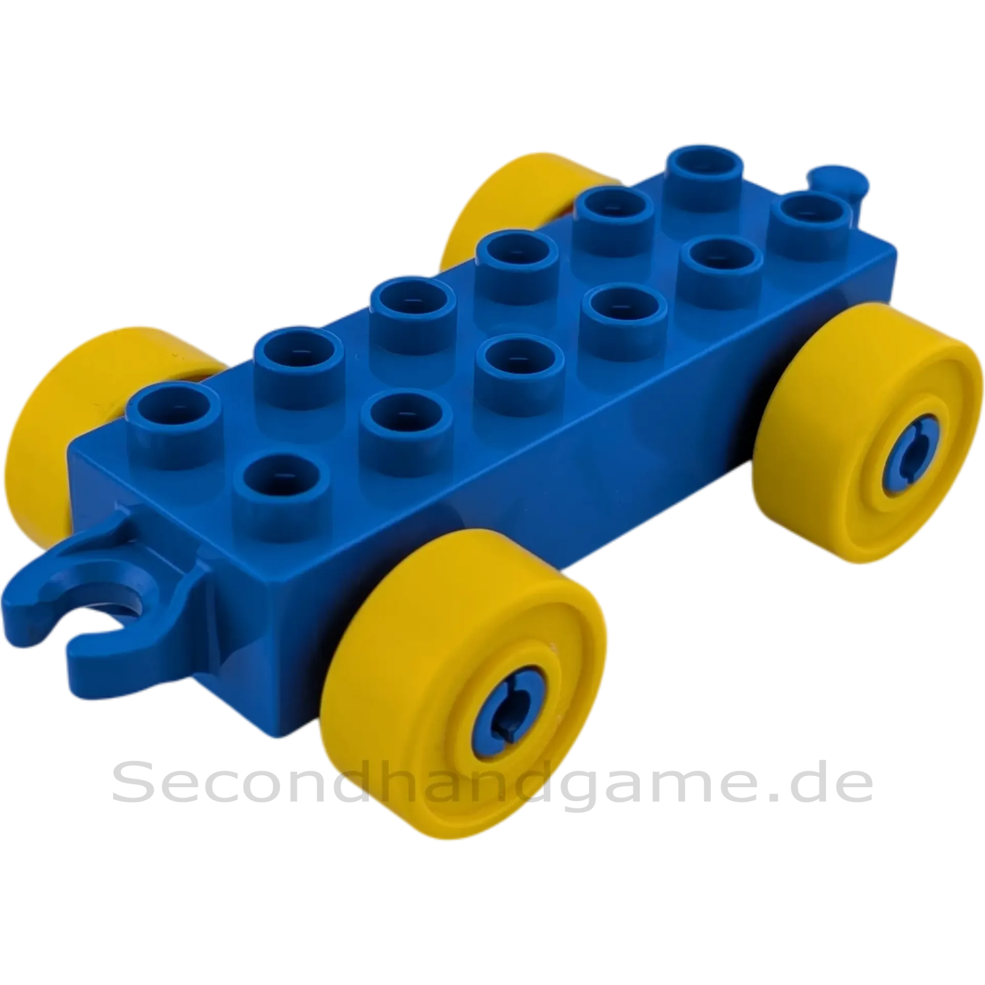 Lego Duplo Eisenbahn Anhänger Blau Gelb