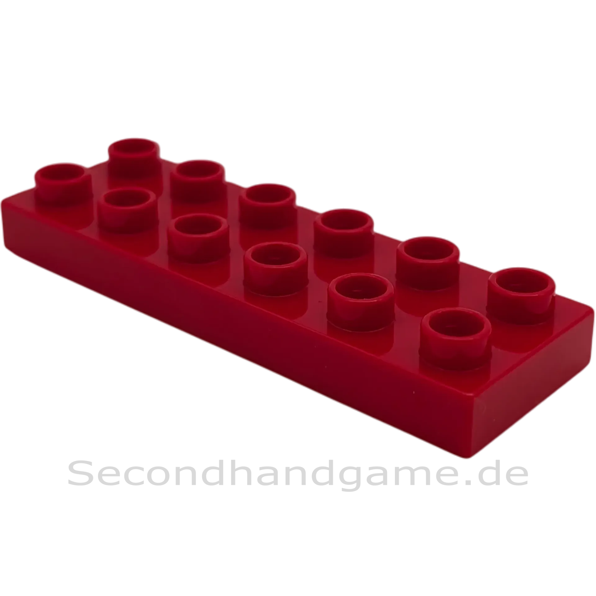 Lego Duplo 98233 Platte 2x6 Rot