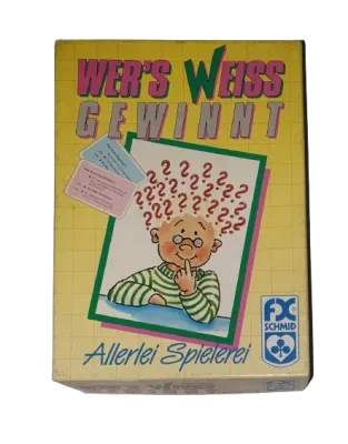 FX Schmid Wer's weiss gewinnt