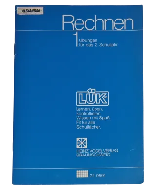 Lük Rechnen Übungen 1 für das 2. Schuljahr