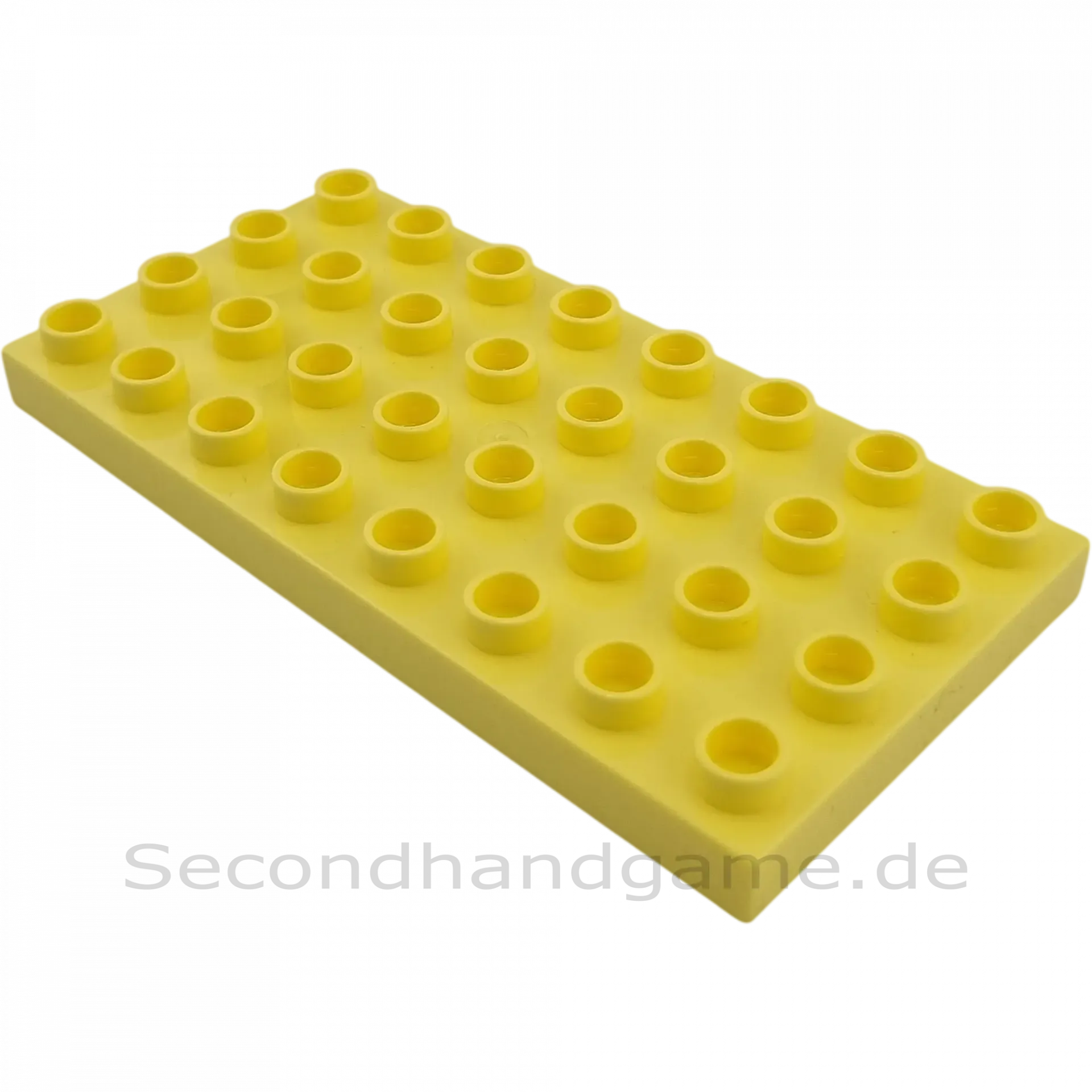 Lego Duplo Platte 4x8 Platte Hellgelb