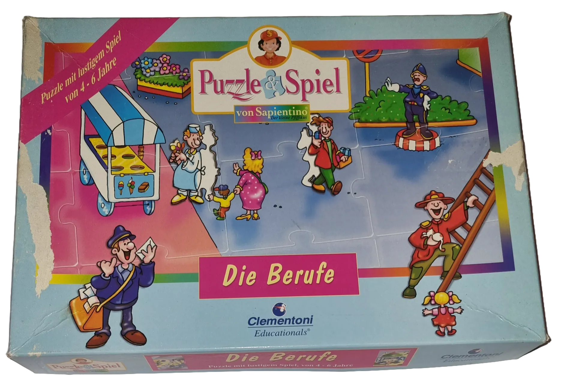 Clementoni Sapientino Puzzle & Spiel Berufe