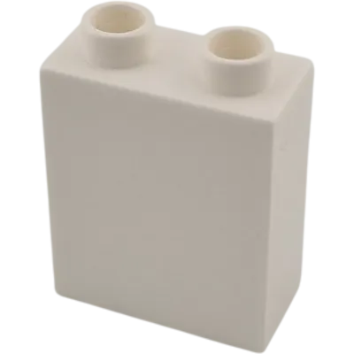 Lego Duplo 4066 Stein 1x2x2 Weiß