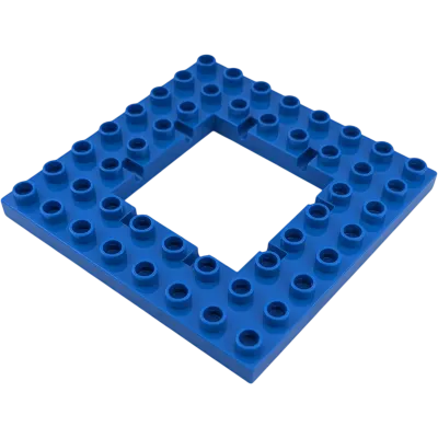 LEGO Duplo 51705 Bauplatte 8x8 Öffnung für Falltür Burg Dunkelblau