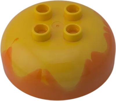 Lego Duplo Muffin Cupcake Oberteil Kuchen zum wechseln Orange und Sonnengelb